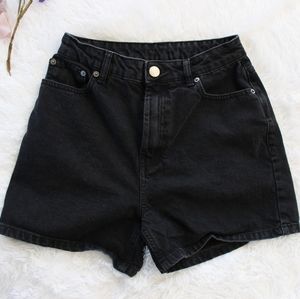 ASOS Black Denim Shorts